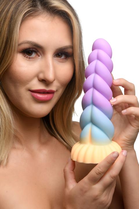 Actual product image Creature Cocks Mystique Unicorn Dildo