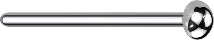 Actual product image Star Piercing Nose stud bend silver with dome (Titanium G23, without brass)
