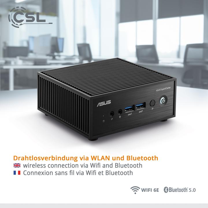 Image du produit CSL Mini PC ASUS PN42 N200 / 1000 Go M.2 SSD / 16 Go RAM / Win 11 Pro (Intel N200, 16 Go, 1000 Go, Intel UHD Graphics)