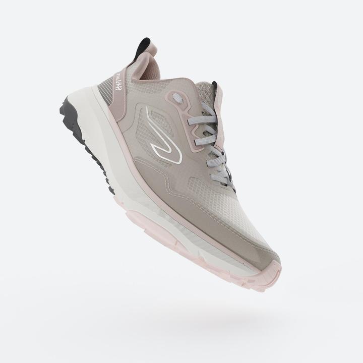Actual product image Kalenji Laufschuhe Trailrunning Damen - JF 190 Grip beige/rosa (40)