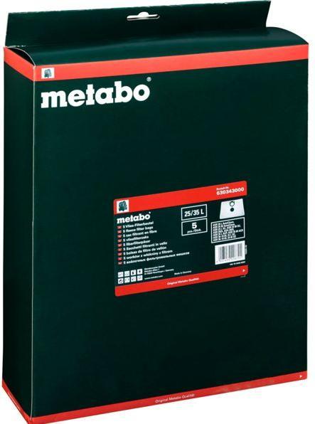 Actual product image Metabo Fleece filter bag