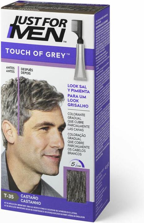 Just For Men Touch Of Grey Tono Castaño 40g (Touch Of Grey Brown Tone)