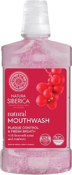 Immagine prodotto Natura Siberica Colluttorio naturale per il controllo della placca e l'alito fresco 520ml (520 ml, Collutorio)