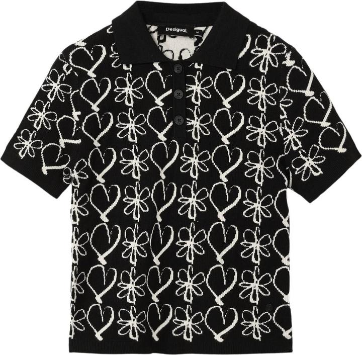 Produktbild Desigual polo-shirt coeurs lacroix (XS)