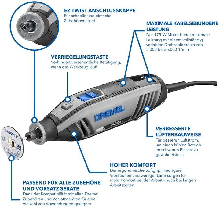 Actual product image Dremel Rotation tool