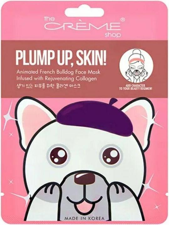 Produktbild The Creme Shop Gesichtsmaske Plump Up French Bulldog (25 g)