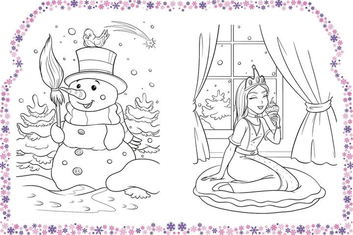 Image du produit Livre de coloriage La reine des neiges