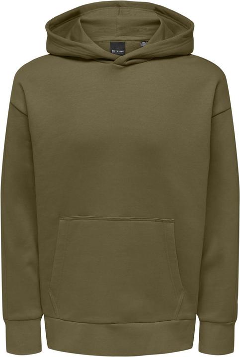 Only & Sons Einfarbiger Hoodie
