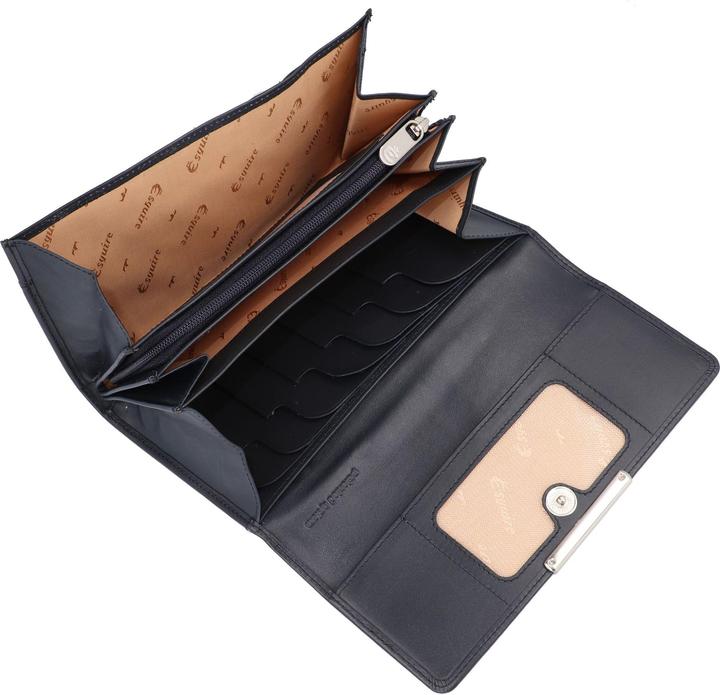 Image du produit Esquire Porte-monnaie Helena en cuir 18 cm