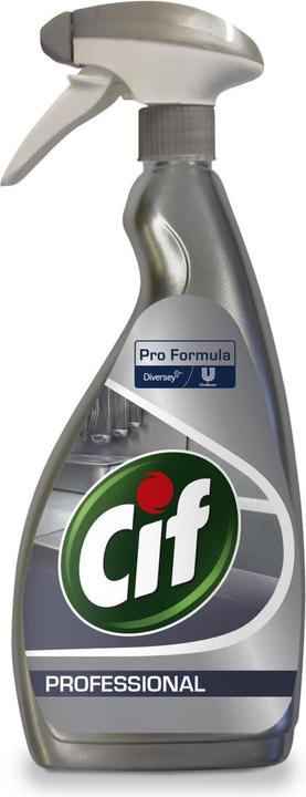 Image du produit Cif Acier inoxydable et verre professionnel