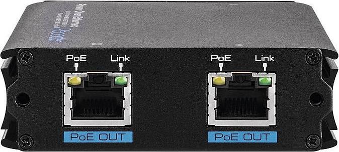 Actual product image Abus ITAC10200 2-Port PoE Repeater