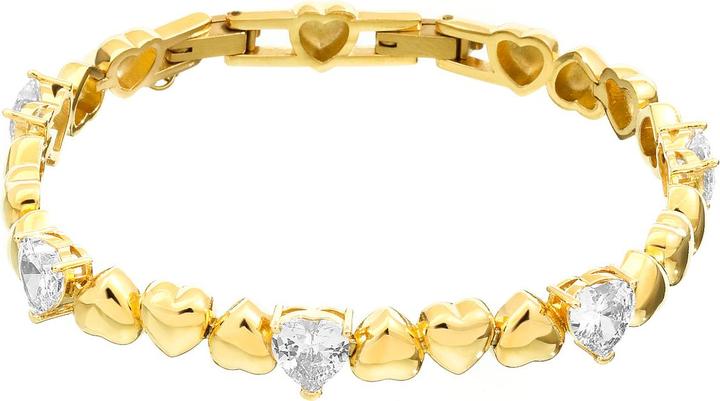Actual product image Chiara Ferragni Cuoricino Bracelet (16 cm, Brass)