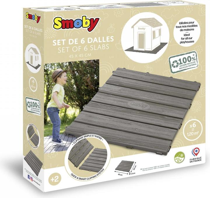 Produktbild Smoby Bodenplatten-Set mit Klicksystem