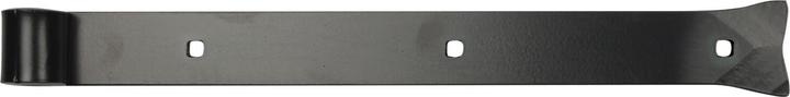 Sonneck Long straps rolled on one side, without cone, 400x45x8 mm, black forged steel