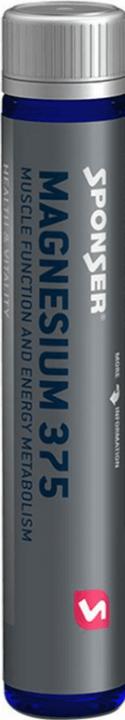 Actual product image Sponser Shot Magnesium 375 (1 Piece, Liquid, 25 g)