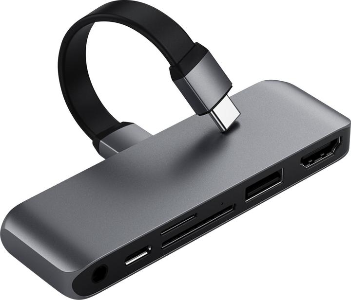 Actual product image Satechi USB-C Mobile Pro Hub (USB-C, 6 Ports)
