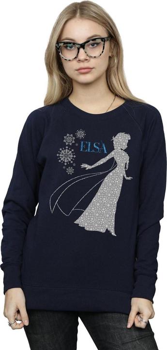 Immagine prodotto Disney Frozen Elsa Christmas Silhouette Felpa Donna (XL)