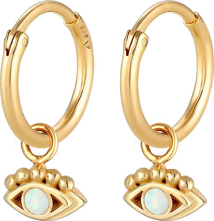 Immagine prodotto Elli Occhio malvagio (Argento 925 placcato oro, Sintetico Opale)