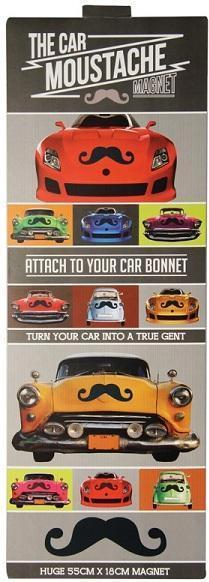 Actual product image Paladone Products Car Moustache Magnet (1 x)