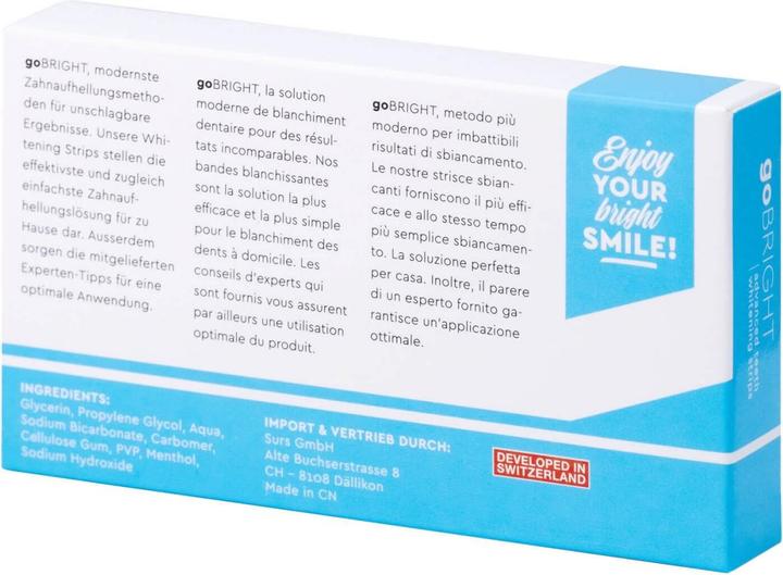 Produktbild GoBright Bleichstreifen (Strips)