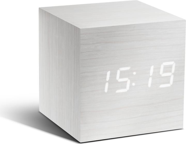 Gingko Cube Click Clock