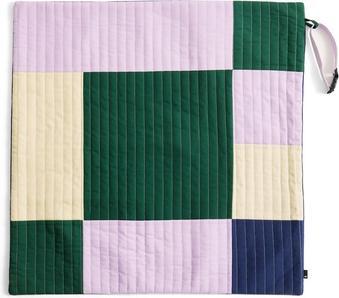 Actual product image HAY - Quilted Dogs Travel Blanket 80 x 80 (Lavender, Green & Blue) (Dog)
