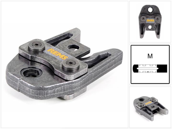 Immagine prodotto Rems Ganasce Standard M18 ( 570120 ) per ROMAX 4000 / tutte le pressatrici (145 mm)