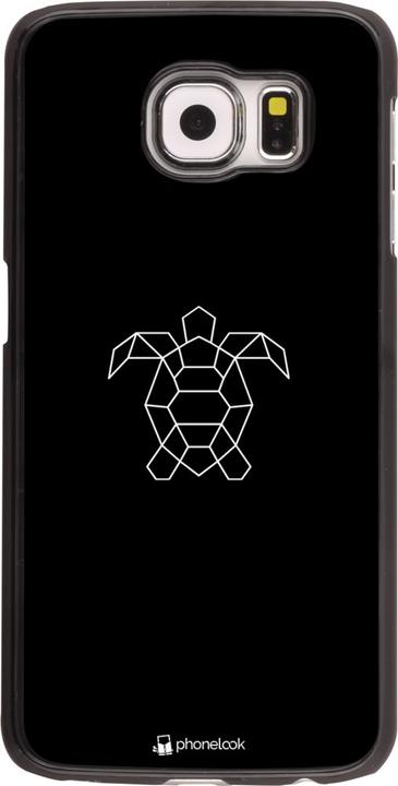 Produktbild PhoneLook Hülle Turtles lines on black (Samsung Galaxy S6)