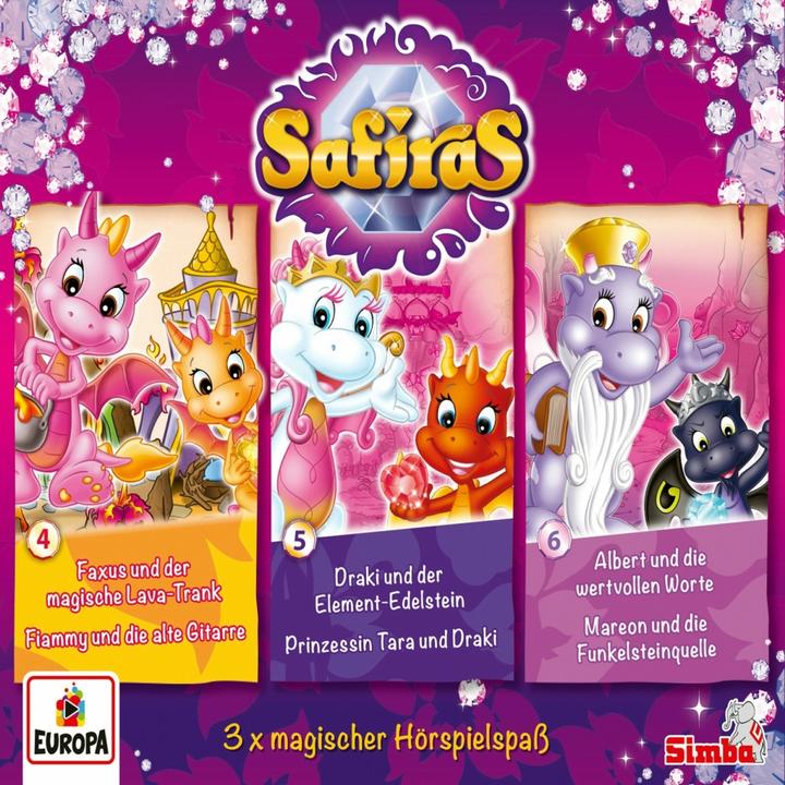 Image du produit Safiras - 002/3er Box - Coffret dragon (épisodes 4 / 5 / 6) (Safiras, Allemand)