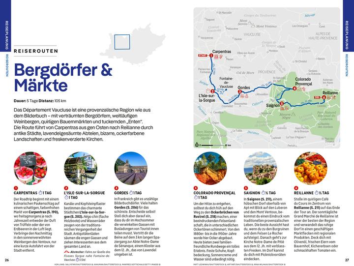 Produktbild Reiseführer Provence & Côte d'Azur (Deutsch, Chrissie McClatchie, Ashley Parsons, Michael Frankel, 2024)