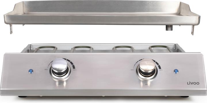 Image du produit Livoo Plancha électrique inox (Prise UE)