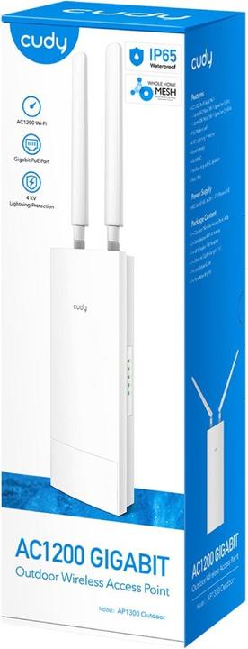 Actual product image Cudy Access Point AP1300 Outdoor AP Gigabit AC1200 Outdoor (867 Mbit/s)