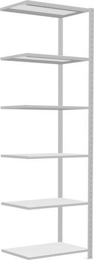 Stecksystem Anbauregal MULTIplus250 mit Kreuzstrebe
