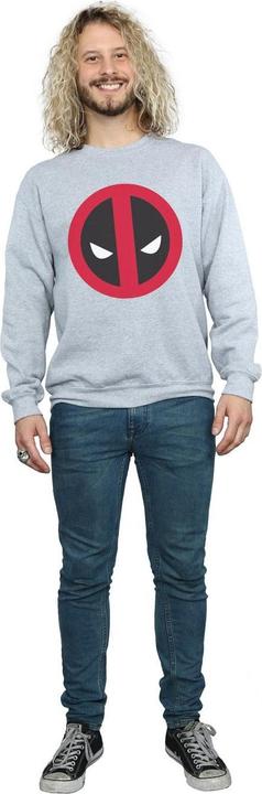 Actual product image Mens Deadpool Large Clean Logo Sweatshirt (3XL)