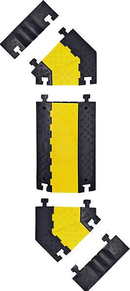 Immagine prodotto Moravia Canalina passacavi, grande, elemento a croce, nero / giallo. (Ponte cavo, 59.70 cm)