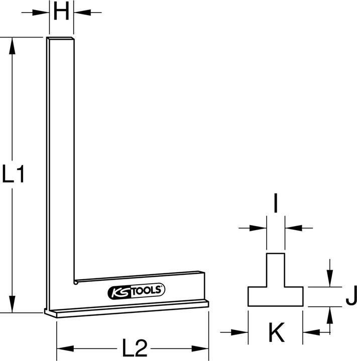 Produktbild KS Tools Anschlagwinkel
