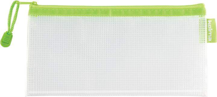 Actual product image Kolma Mesh bag zip pouch kiwi (23 x 11.5 cm, 1 x)