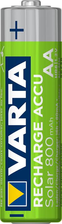 Productafbeelding Varta Accu Solar opladen (2 Pcs., AA, 800 mAh)