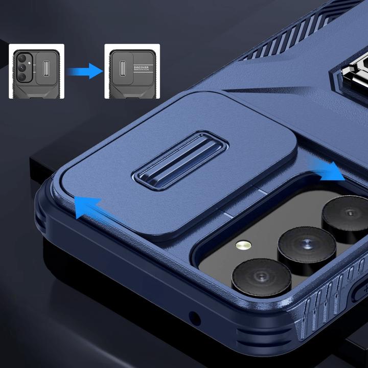 Actual product image Cover-Discount Galaxy A55 - Armor Case with kickstand (Samsung Galaxy A55)