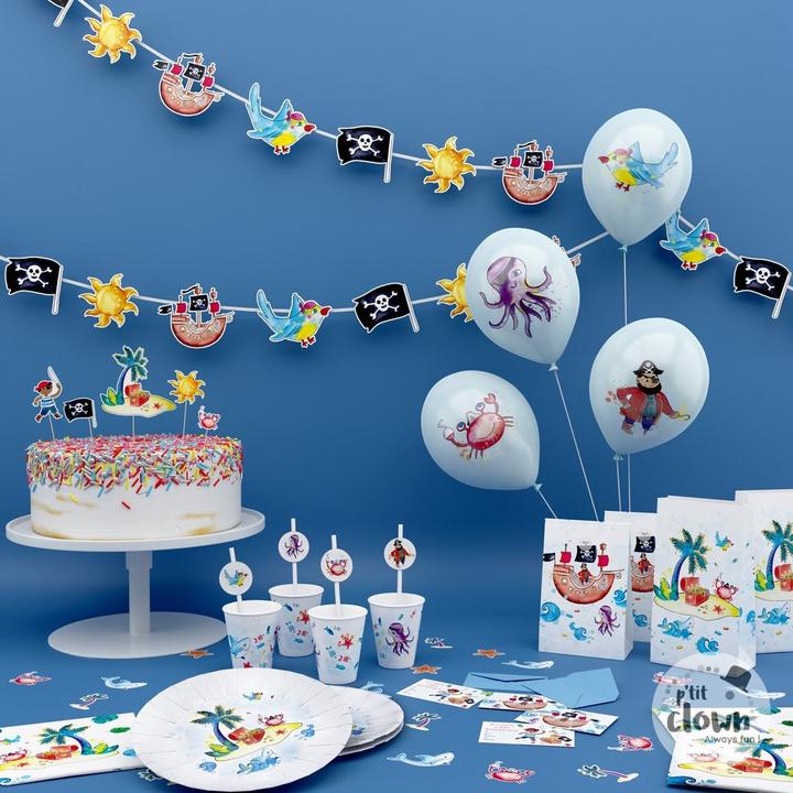 Actual product image P'tit Clown Piratesque goody bags