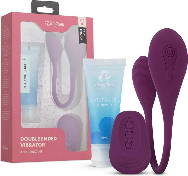 Actual product image Easytoys Easy Choiche - Double Stimulator & Lube - Gift Set