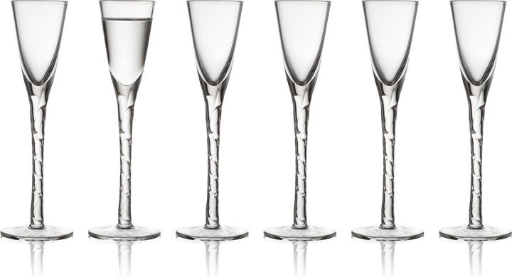 Actual product image Lyngby Paris snap glass clear 250ml set6 (2.50 dl, 6 x, Liqueur glasses + grappa glasses)