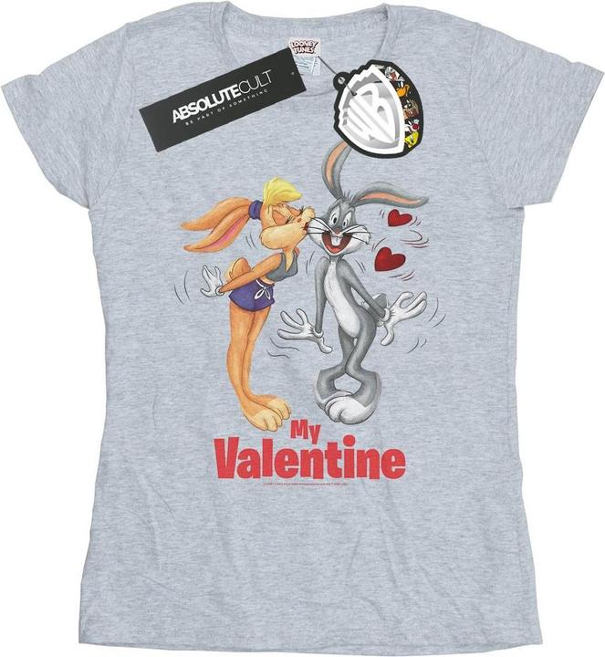 Immagine prodotto Looney Tunes Bugs Bunny And Lola Valentine's Day Maglietta Donna (XXL)