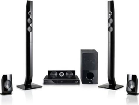 LG HX906PA, sistema home cinema 5.1 3D Blu-ray, WLAN (2 W)