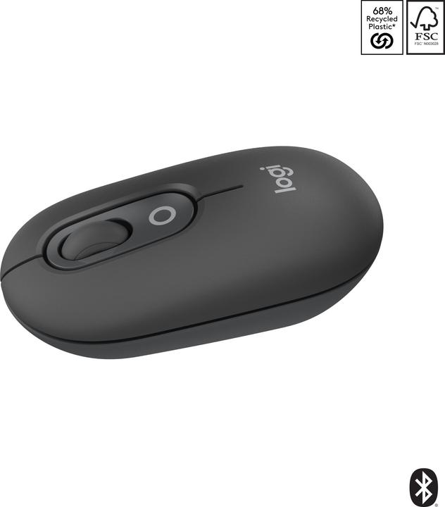 Produktbild Logitech POP Mouse mit personalisierbarem Emoji (Kabellos)