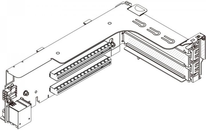 Image du produit Lenovo ThinkSystem V3 2U E/x16/x16 PCIe G4 Rise