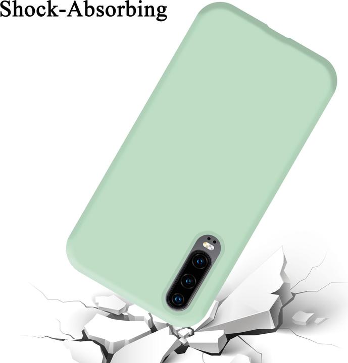 Actual product image Cadorabo TPU Liquid Silicone Case Cover (Huawei P30)