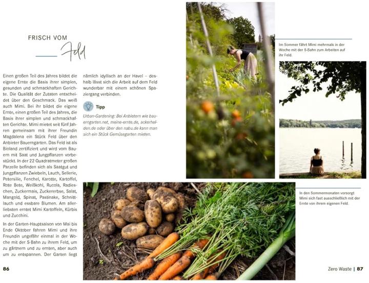 Actual product image Einfach leben, einfach kochen! (German, Lina Jachmann, Scarlett Werth, 2023)