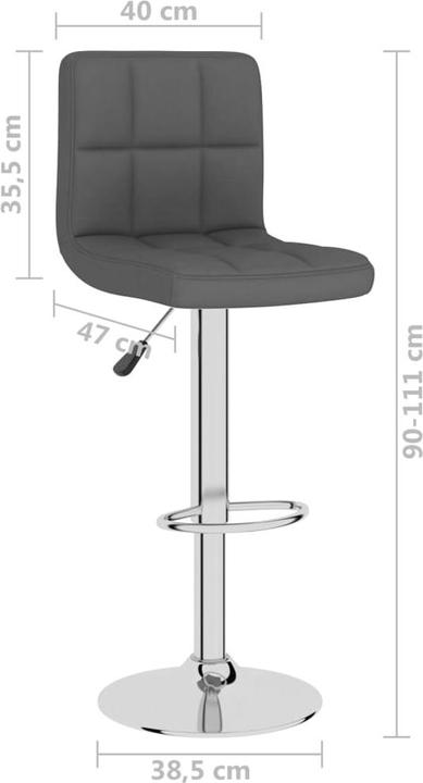 Actual product image VidaXL Bar stool