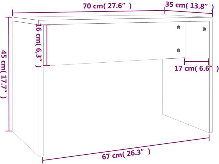 Immagine prodotto VidaXL Milakhna (74,5 x 40 x 141 cm)